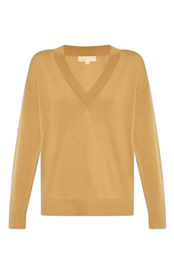 Michael kors sweaters yellow online